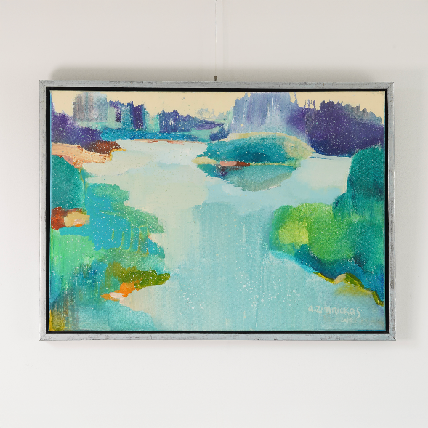 The Early Morning at the Lake